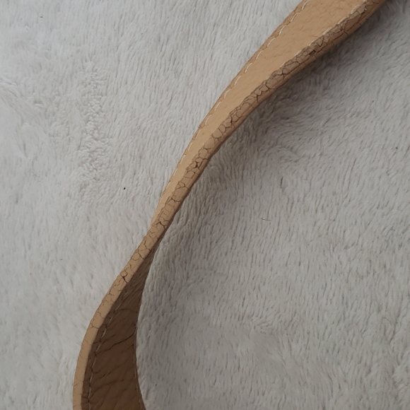 Furla Tan Pebbled Leather Hobo Shoulder Bag - Picture 4 of 7